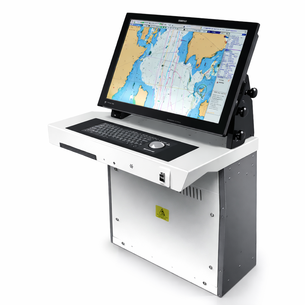 ECDIS navigation training equipment